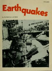 Cover of: Earthquakes