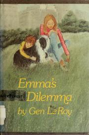 Cover of: Emma's dilemma