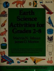 Cover of: Earth science activities for grades 2-8