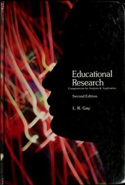 Cover of: Educational research by L. R. Gay