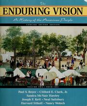 Cover of: The enduring vision: From 1865