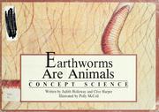 Cover of: Earthworms are animals