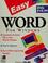 Cover of: Easy Word for Windows