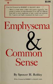 Cover of: Emphysema and common sense