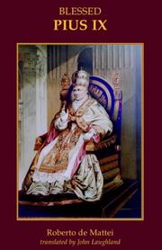 Cover of: Pius IX