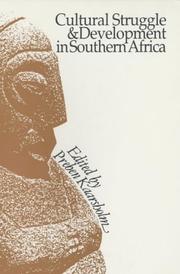 Cover of: Cultural struggle & development in Southern Africa