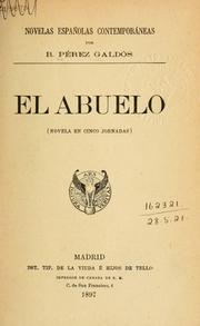 Cover of: El abuelo (novela en cinco jornadas)