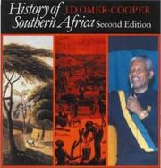 Cover of: History of Southern Africa by J. D. Omer-Cooper, Jd Omer Copper, Jason Omer, Jd Omer Copper, Jason Omer, J. D. Omer-Cooper