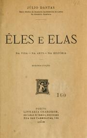 Cover of: Eles e elas: na vida, na arte, na história.