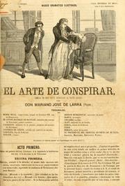 Cover of: arte de conspirar: comedia en cinco actos