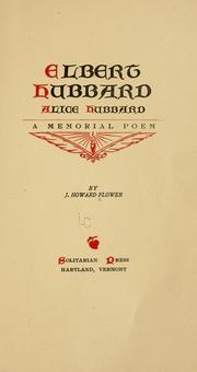 Elbert Hubbard