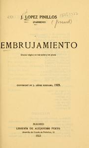 Cover of: Embrujamiento: drama trágico en tres actos y en prosa
