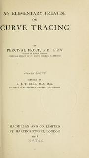 Cover of: An elementary treatise on curve tracing