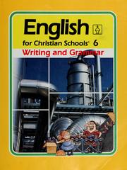 Cover of: English for Christian schools 6