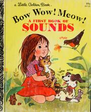 Cover of: Bow wow! Meow! by Melanie Bellah