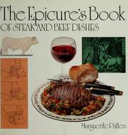 Cover of: The epicure's book of steak and beef dishes