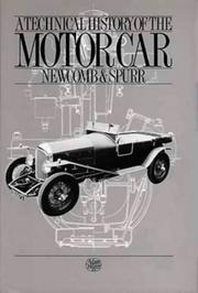 Cover of: A technical history of the motor car