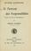 Cover of: Et l'horreur des reponsabilités