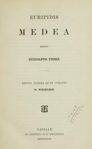Cover of: Euripidis Fabulae ediderunt R. Prinz et N. Wecklein by Euripides