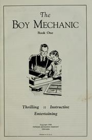 Cover of: The Boy Mechanic, Book One by Popular Mechanics
