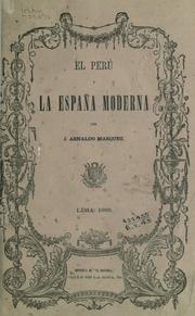 Cover of: El Perú y la España moderna