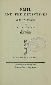 Cover of: Emil and eli by Erich Kästner