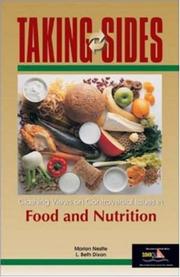 Cover of: Taking Sides by Marion Nestle, L. Beth Dixon, Marion Nestle, L. Beth Dixon