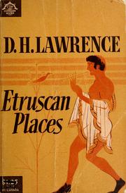 Cover of: Etruscan places. by David Herbert Lawrence