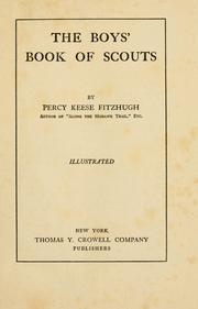 Cover of: boys' book of scouts