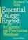 Cover of: Essential college English