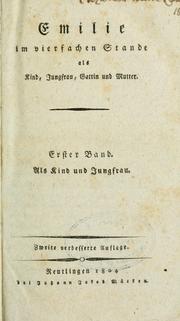 Emilie, im vierfachen Stande als Kind, Jungfrau, Gattin und Mutter by Wilhelm Frank