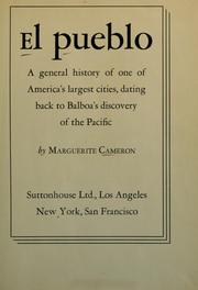 Cover of: El pueblo by Marguerite Cameron