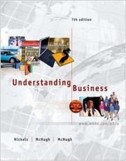 Cover of: Understanding Business, 7th Edition (Book & CD-ROM) by William G. Nickels, James McHugh, Susan McHugh