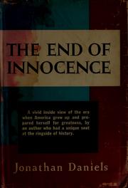 Cover of: The end of innocence.