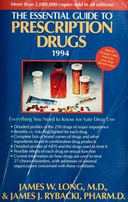 Cover of: The essential guide to prescription drugs
