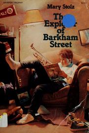Cover of: The explorer of Barkham Street