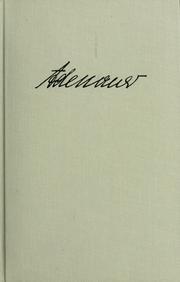 Cover of: Erinnerungen 1955-1959 by Konrad Adenauer