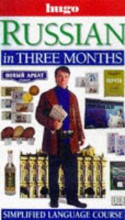 Cover of: Russian in Three Months (Hugo) by Nicholas J. Brown