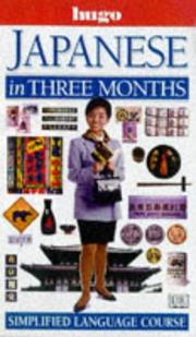 Cover of: Japanese in Three Months