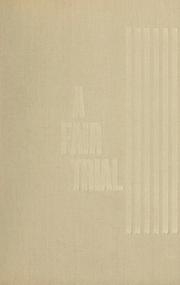 Cover of: A fair trial