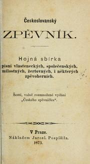 Cover of: eskoslovanský zpvník by 