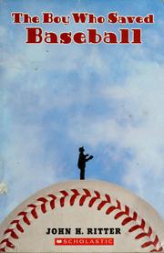 Cover of The boy who saved baseball