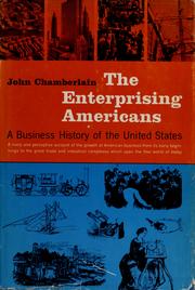 Cover of: The enterprising Americans: a business history of the United States.