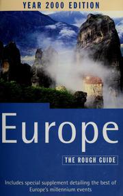 Cover of: Europe by 