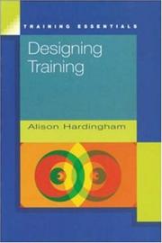 Cover of: Designing Training