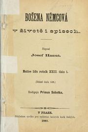Cover of: Bozna Nmcová v ivot i spisech
