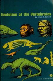Cover of: Evolution of the vertebrates by Edwin Harris Colbert