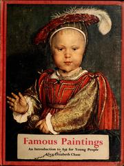Cover of: Famous paintings. An introduction to art for young people, etc.