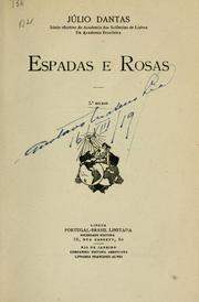 Cover of: Espadas e rosas