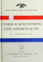 Cover of: Famous scientists and astronauts